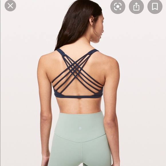 lululemon athletica Other - Lululemon Free to Be Wild Long Line Bra